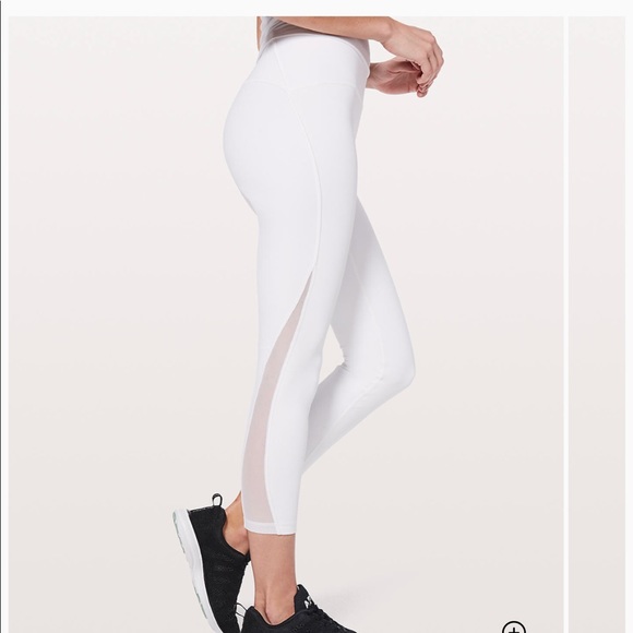 lululemon athletica Pants - Lululemon train times 7/8 pant white